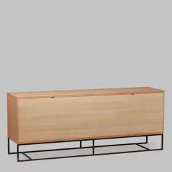 Woodman Sideboard »Ende« Kommode, teilmassiv, Metallfüße, Breite 188 cm, FSC®