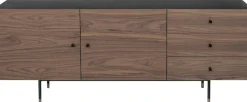 Woodman Sideboard »Jugend Kommode« mit Holzfurnier aus Eiche, Breite 180 cm, FSC®