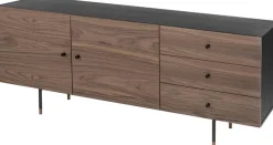 Woodman Sideboard »Jugend Kommode« mit Holzfurnier aus Eiche, Breite 180 cm, FSC®