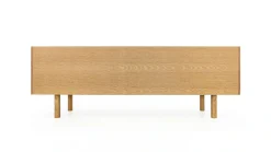 Woodman Sideboard »Porto« Kommode, dekorative Fräsungen, mit Eichenholzfurnier, Breite 175 cm