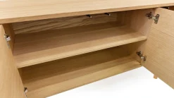 Woodman Sideboard »Shift« mit Echtholzfurnier aus Eiche, Breite189 cm, mit Push-to-Open, FSC®