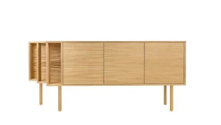 Woodman Sideboard »Shift« mit Echtholzfurnier aus Eiche, Breite189 cm, mit Push-to-Open, FSC®