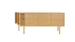 Woodman Sideboard »Shift« mit Echtholzfurnier aus Eiche, Breite189 cm, mit Push-to-Open, FSC®