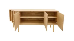 Woodman Sideboard »Shift« mit Echtholzfurnier aus Eiche, Breite189 cm, mit Push-to-Open, FSC®