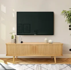Woodman TV-Board »Rove« besonderes Design, in zwei Breiten, mit Eichenholzfurnier, FSC®