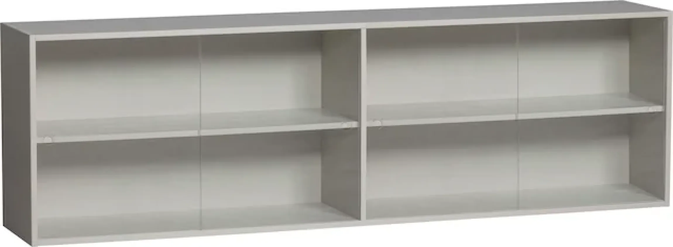 WOOOD Aufsatzschrank »Klink Oberteil mit FSC® Massivkiefer, nur Oberteil B200 x T46 x H60 cm« Tragkraft 10 kg pro Einlegeboden, wasserbasierter Schutzlack