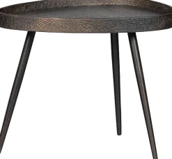 WOOOD Beistelltisch »Crude mit Multiplex-Zinkbeschichtung und Metallbeinen 71 x 52 x 39 cm« Set, 2 Stk. tlg. 2er-Set, unterschiedliche Größen im Set, Tragkraft je 15 kg
