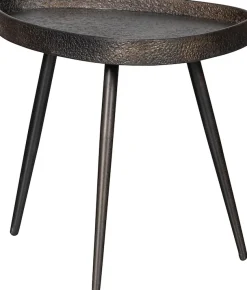 WOOOD Beistelltisch »Crude mit Multiplex-Zinkbeschichtung und Metallbeinen 71 x 52 x 39 cm« Set, 2 Stk. tlg. 2er-Set, unterschiedliche Größen im Set, Tragkraft je 15 kg