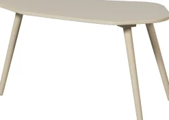 WOOOD Beistelltisch »Davina von MDF mit organischer Tischplatte B 90 x T 50 x H 40 cm« Set, 2 Stk. tlg. 2er-Set, Tragkraft je 5 kg, Bein-/Tischkombination frei wählbar