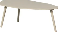 WOOOD Beistelltisch »Davina von MDF mit organischer Tischplatte B 90 x T 50 x H 40 cm« Set, 2 Stk. tlg. 2er-Set, Tragkraft je 5 kg, Bein-/Tischkombination frei wählbar