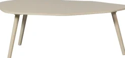 WOOOD Beistelltisch »Davina von MDF mit organischer Tischplatte B 90 x T 50 x H 40 cm« Set, 2 Stk. tlg. 2er-Set, Tragkraft je 5 kg, Bein-/Tischkombination frei wählbar