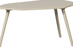 WOOOD Beistelltisch »Davina von MDF mit organischer Tischplatte B 90 x T 50 x H 40 cm« Set, 2 Stk. tlg. 2er-Set, Tragkraft je 5 kg, Bein-/Tischkombination frei wählbar