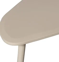 WOOOD Beistelltisch »Davina von MDF mit organischer Tischplatte B 90 x T 50 x H 40 cm« Set, 2 Stk. tlg. 2er-Set, Tragkraft je 5 kg, Bein-/Tischkombination frei wählbar