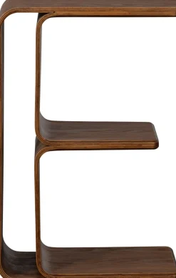 WOOOD Beistelltisch »Frey Plywood mit abgerundeten Ecken multifunktional H40 x B60 x T32 cm« Tragkraft 150 kg, auch seitlich aufstellbar, vollständig montiert