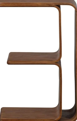 WOOOD Beistelltisch »Frey Plywood mit abgerundeten Ecken multifunktional H40 x B60 x T32 cm« Tragkraft 150 kg, auch seitlich aufstellbar, vollständig montiert