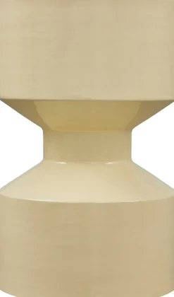 WOOOD Beistelltisch »Glanz Metall mit Hochglanz-Lackierung in spielerischer Form« H 47 x B 30 x T 30 cm, Tragkraft 25 kg, pfleigleicht, Schutzlackierung