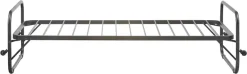 WOOOD Bettgestell »Lucy Metallrahmen pulverbeschichtet zusammenklappbar, 206 x 96 x 57 cm« Eingeklappt 30 cm hoch, Tragkraft 150 kg, Matratzenmaß 90x200 cm