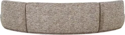 WOOOD Big-Sofa »Batavier 6-Sitzer Melange-Webstoff halbrunde Form B320 x T176 x H74 cm« 6-Sitzer,Tragkraft 480 kg gesamt, Ausgezeichnete Verschleißfestigkeit