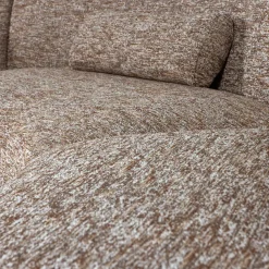 WOOOD Big-Sofa »Batavier 6-Sitzer Melange-Webstoff halbrunde Form B320 x T176 x H74 cm« 6-Sitzer,Tragkraft 480 kg gesamt, Ausgezeichnete Verschleißfestigkeit