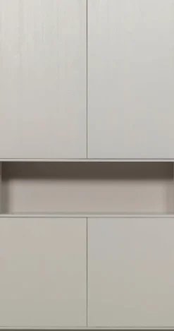 WOOOD Buffet »Finca FSC®-Kiefernholz mit Druckmechanismus, H 210 x B 110 x T 40 cm« Tragkraft 10 kg pro Boden, schwebende Optik, sichtbare maserung