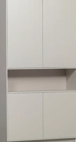 WOOOD Buffet »Finca FSC®-Kiefernholz mit Druckmechanismus, H 210 x B 110 x T 40 cm« Tragkraft 10 kg pro Boden, schwebende Optik, sichtbare maserung