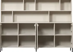 WOOOD Buffet »Gravu« New Gravure Hängeschrank, FSC-Kiefer bietet Stauraum und Präsentation