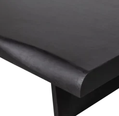 WOOOD Couchtisch »Cali mit organisch geformter Tischplatte aus mangoholz 120x55x28 cm« Tragkraft 45 kg, für den Innenbereich, pflegeleichte Oberfläche