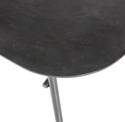 WOOOD Couchtisch »Elegance mit Massivmangoholz und Metallgestell B 100 x T 60 x H 43 cm« Tischblattdicke 3 cm, Querstange zur Verstärkung, Metallgestell Ø 3 cm