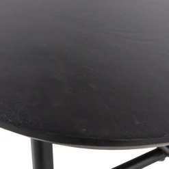 WOOOD Couchtisch »Elegance mit Massivmangoholz und Metallgestell B 100 x T 60 x H 43 cm« Tischblattdicke 3 cm, Querstange zur Verstärkung, Metallgestell Ø 3 cm