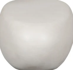 WOOOD Couchtisch »Pebble aus Fiberclay mit abgerundeter organischer Form« Glasfaser-Ton-Verbund, Tragkraft 90 kg, ausschließlich Innenbereich
