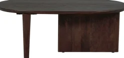 WOOOD Couchtisch »Seam mit Massivmangoholz und organischem Beindesign 110x60x40 cm« Tischblattdicke 2,5 cm, konische Beine von 7 cm, Tragkraft 40 kg