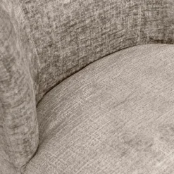 WOOOD Drehsessel »Atty mit struktur-Velvetbezug und Drehmechanismus B 74 x T 65 x H 75cm« Sehr hohe Verschleißfestigkeit, montiert geliefert, Tragkraft 120 kg