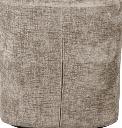 WOOOD Drehsessel »Atty mit struktur-Velvetbezug und Drehmechanismus B 74 x T 65 x H 75cm« Sehr hohe Verschleißfestigkeit, montiert geliefert, Tragkraft 120 kg