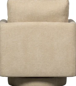 WOOOD Drehsessel »Oscar Chenille-Bezug mit Drehmechanismus, H64 x B78 x T79 cm« Tragkraft 120 kg, kubische Sitzfläche, Maximale Verschleißfestigkeit