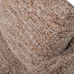 WOOOD Drehsessel »Oska mit Sizz-Melange-Bezug und Drehmechanismus B 78 x T 79 x H 64 cm« Tragkraft 130 kg, Hohe Verschleißfestigkeit, Armlehnen integriert
