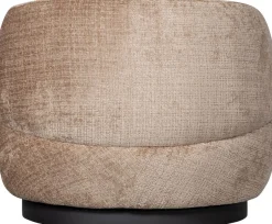 WOOOD Drehsessel »Woolly Bezug mit Drehmechanismus H 71 x B 84 x T 88 cm« Chenille-Bezug, Tragkraft 125 kg, Maximale Verschleißfestigkeit