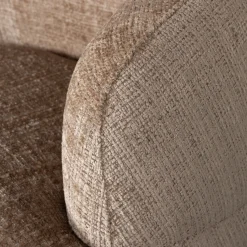 WOOOD Drehsessel »Woolly Bezug mit Drehmechanismus H 71 x B 84 x T 88 cm« Chenille-Bezug, Tragkraft 125 kg, Maximale Verschleißfestigkeit