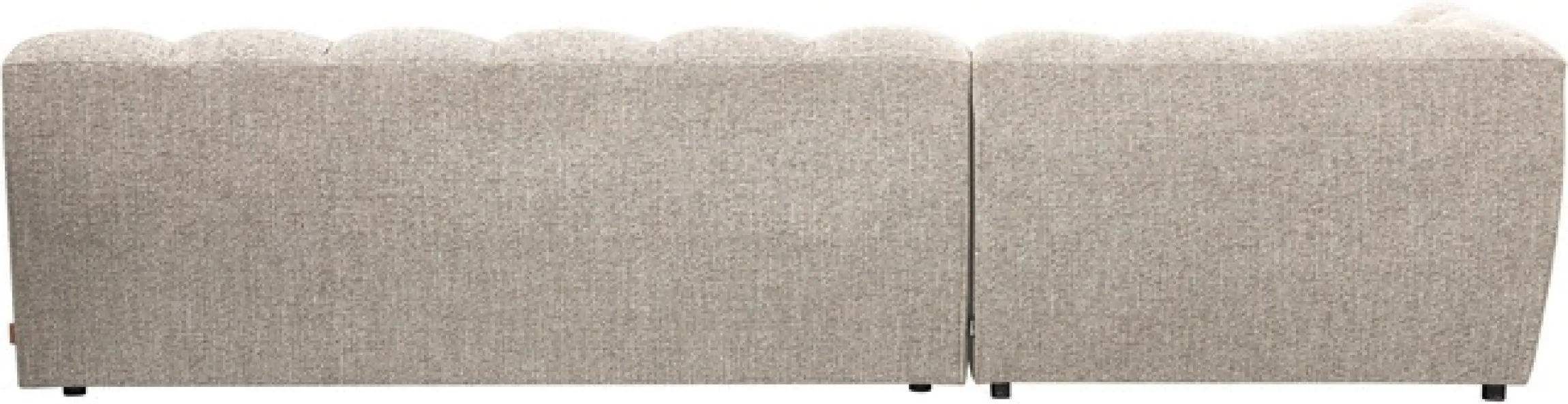 WOOOD Ecksofa »Allure grobem Webmuster, H 79 x B 324 x D 165 cm« Tragkraft 400 kg, Hohe Verschleißfestigkeit, Pfleiglicht