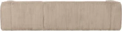 WOOOD Ecksofa »Bean Bezug Rechts mit hoher Sitzkomfort, H 73 x B 305 x T 96/175 cm« Ripsstoff, Tragkraft 400 kg, pfleigleicht, Gute Verschleißfestigkeit