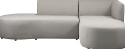 WOOOD Ecksofa »Chios Outdoor-Polyolefin-Stoff waterproofH 71 x B 258 x T 168 cm« UV-beständige Beschichtung, Tragkraft 300 kg, pfleigleicht