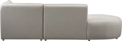 WOOOD Ecksofa »Chios Outdoor-Polyolefin-Stoff waterproofH 71 x B 258 x T 168 cm« UV-beständige Beschichtung, Tragkraft 300 kg, pfleigleicht