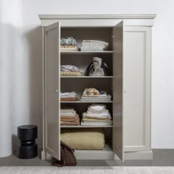WOOOD Einlegeboden »Olivia Set aus FSC® Massivkiefer B 102 x T 54 x H 5 cm« 3 Stk. tlg. FSC® Massivkiefer geschliffen, kompatibel mit Olivia-Kleiderschrank