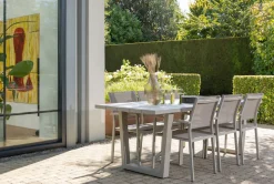 WOOOD Esstisch »Bear Outdoor-Aluminium korrosionsbeständig,H 75 x B 240 x T 87 cm« Leichtgewichtig, Tragkraft 150 kg, einfach zu montierbar