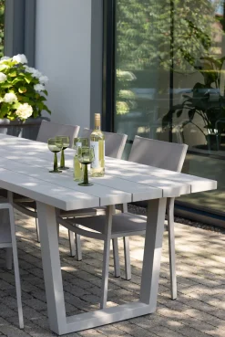 WOOOD Esstisch »Bear Outdoor-Aluminium korrosionsbeständig,H 75 x B 240 x T 87 cm« Leichtgewichtig, Tragkraft 150 kg, einfach zu montierbar