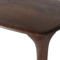 WOOOD Esstisch »Fiore mit Massivmangoholz und organischem Form B 190 x T 95 x H 76 cm« Tragkraft 60–80 kg, einfach zu montieren, sichtbare Maserung