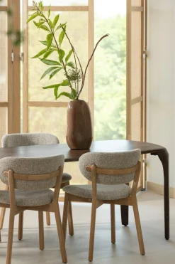 WOOOD Esstisch »Fiore mit Massivmangoholz und organischem Form B 190 x T 95 x H 76 cm« Tragkraft 60–80 kg, einfach zu montieren, sichtbare Maserung