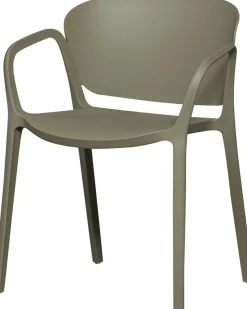 WOOOD Esszimmerstuhl »Bent Polypropylen stapelbar für In- und Outdoor, H 75 x B 57 x T 56 cm« () (Set, 2 St) Tragkraft 150 kg, fertig montiert, wasserabweisendes