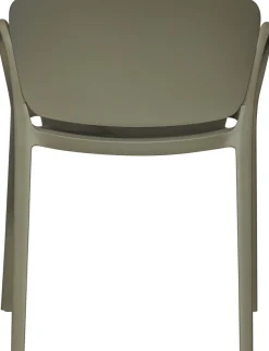 WOOOD Esszimmerstuhl »Bent Polypropylen stapelbar für In- und Outdoor, H 75 x B 57 x T 56 cm« () (Set, 2 St) Tragkraft 150 kg, fertig montiert, wasserabweisendes