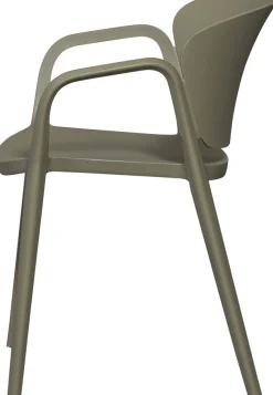 WOOOD Esszimmerstuhl »Bent Polypropylen stapelbar für In- und Outdoor, H 75 x B 57 x T 56 cm« () (Set, 2 St) Tragkraft 150 kg, fertig montiert, wasserabweisendes