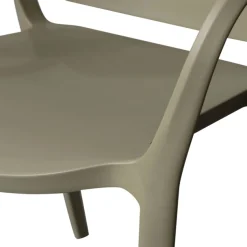 WOOOD Esszimmerstuhl »Bent Polypropylen stapelbar für In- und Outdoor, H 75 x B 57 x T 56 cm« () (Set, 2 St) Tragkraft 150 kg, fertig montiert, wasserabweisendes